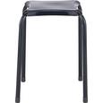 Stapelhocker Grau/metall - Grau, Kunststoff/Metall (34/46/34cm) - Mömax modern living Stapelhocker Grau/metall - Grau, Kunststoff/Metall (34/46/34cm) - Mömax modern living