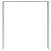 Passepartoutrahmen Paspt Weiss - Weiß, Basics, Holzwerkstoff (213,7/222,7/58,5cm) - Visiona