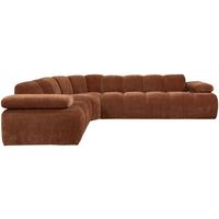 Ecksofa Mojo Rostfarben S: 230x310 cm - Rostfarben, Design, Textil (230/310cm) - Livetastic