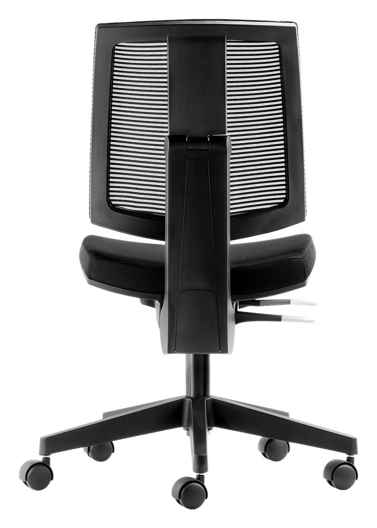 Drehstuhl My Ladylike Schwarz - Schwarz, MODERN, Kunststoff/Textil (65/88-97/64cm) - MID.YOU