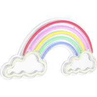 Okrasna Led-svetilka Renibo - bela/opal, Moderno, umetna masa (40/1,6/20cm) - Mömax