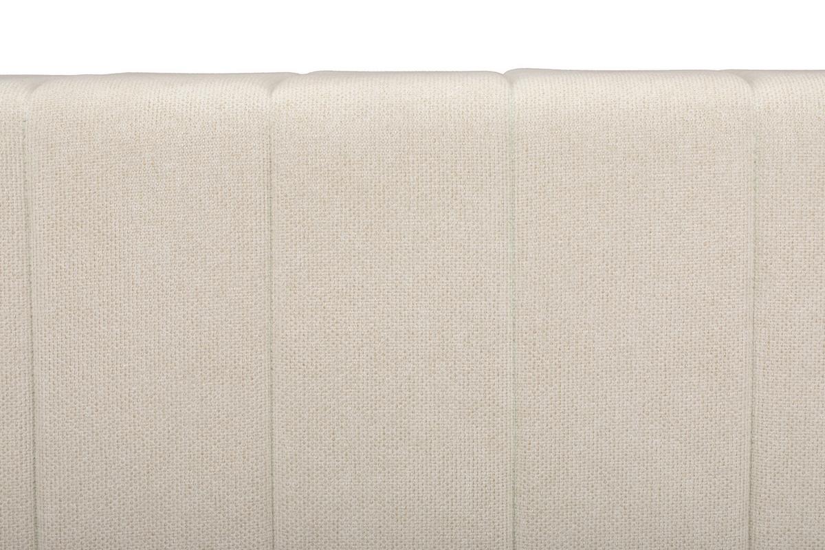 SIEDZISKO JULA - beżowy/kolor naturalny, Design, drewno/tkanina (122/41/45cm) - MID.YOU