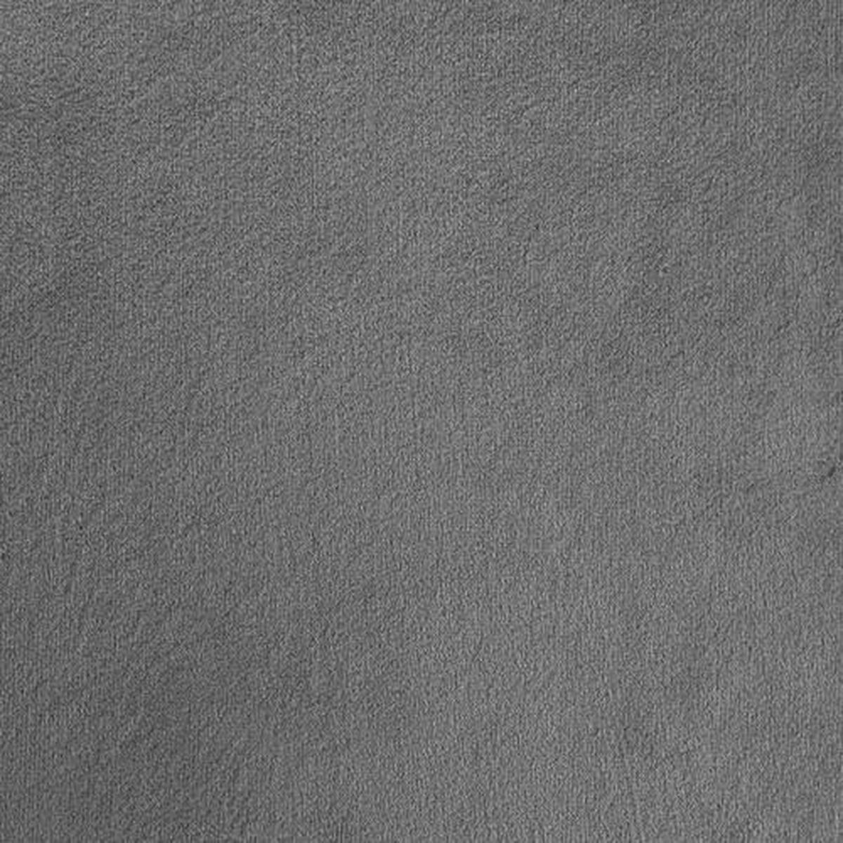 Stuhl Lio Grau Samt Gepolstert - Schwarz/Grau, MODERN, Holz/Textil (43/86/55cm) - Bessagi Home