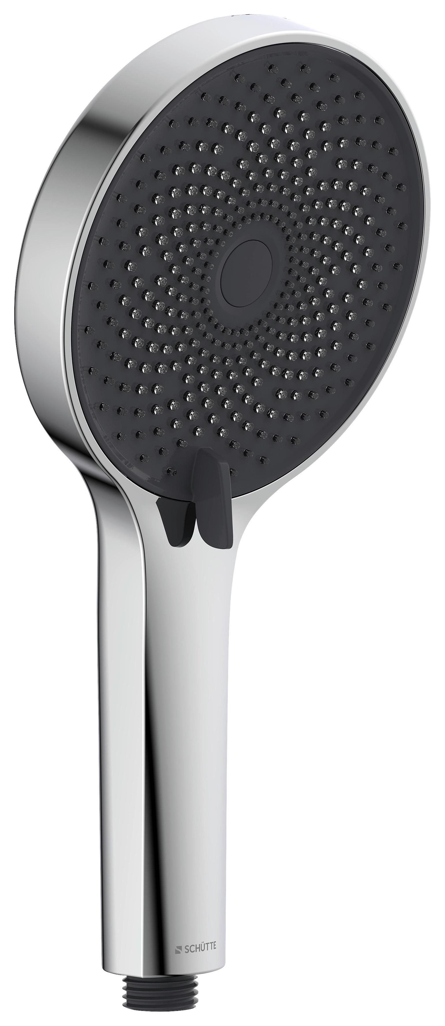 Zuhanyfej Samoa Rain - krómszínű/antracit, műanyag (13/26/3cm) - Based