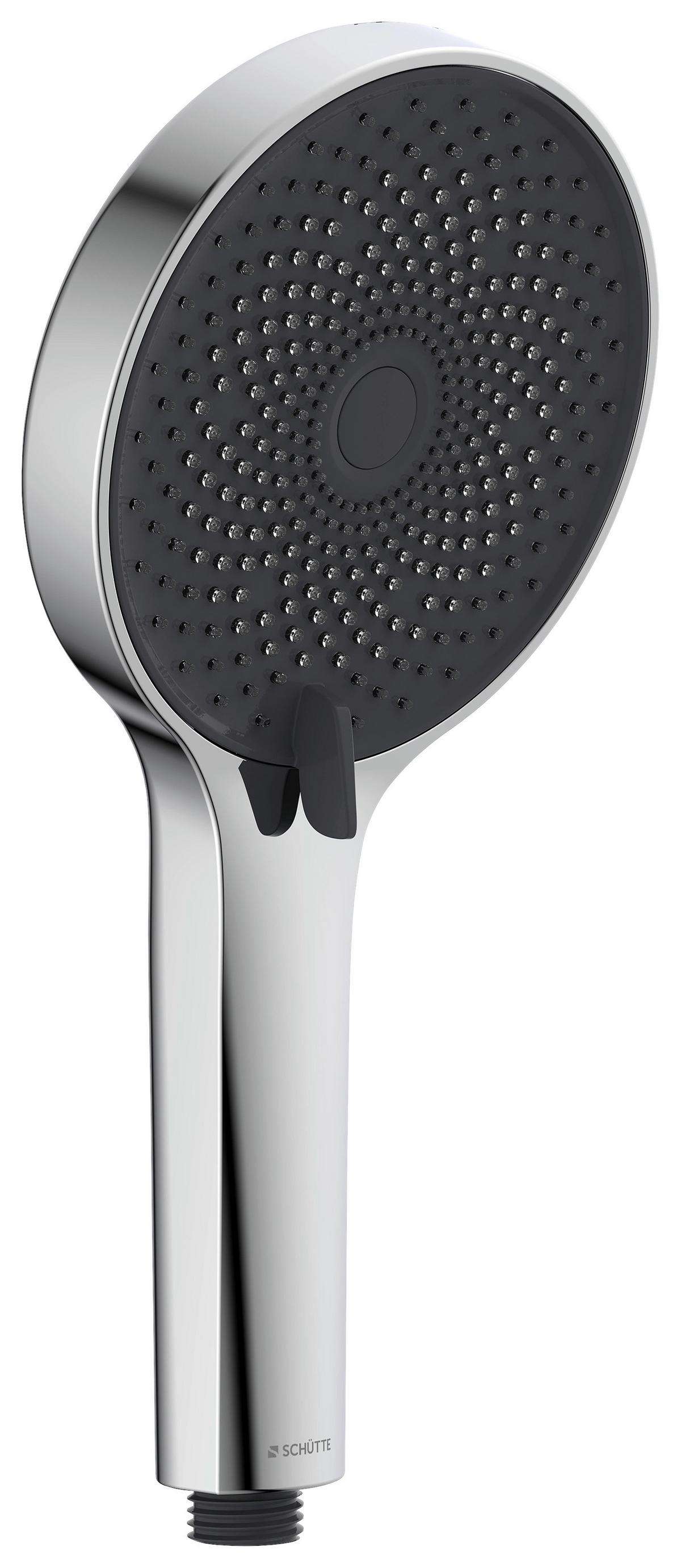 Zuhanyfej Samoa Rain - krómszínű/antracit, műanyag (13/26/3cm) - Based