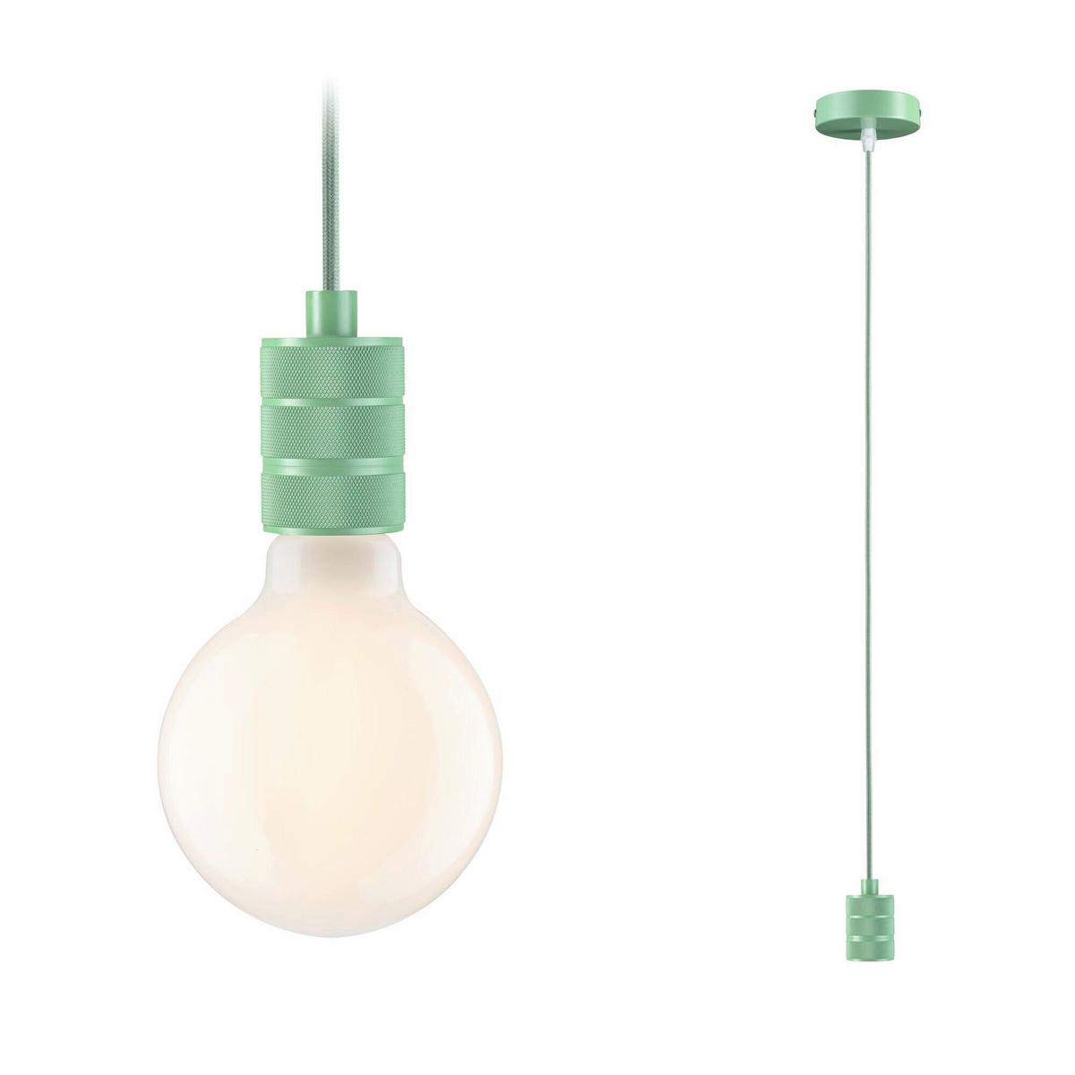 Hängeleuchte Tilla in Hellgrün max. 60 Watt - Basics (10,0cm) - Paulmann