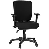 Pisarniški Stol Zenit Base, Črna - črna, Basics, umetna masa/tekstil (56/114/45cm) - MID.YOU