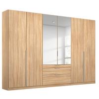 DULAP USI CULISANTE ALABAMA - stejar Sonoma/argintiu, Modern, material pe bază de lemn (271/229/54cm) - Modern Living