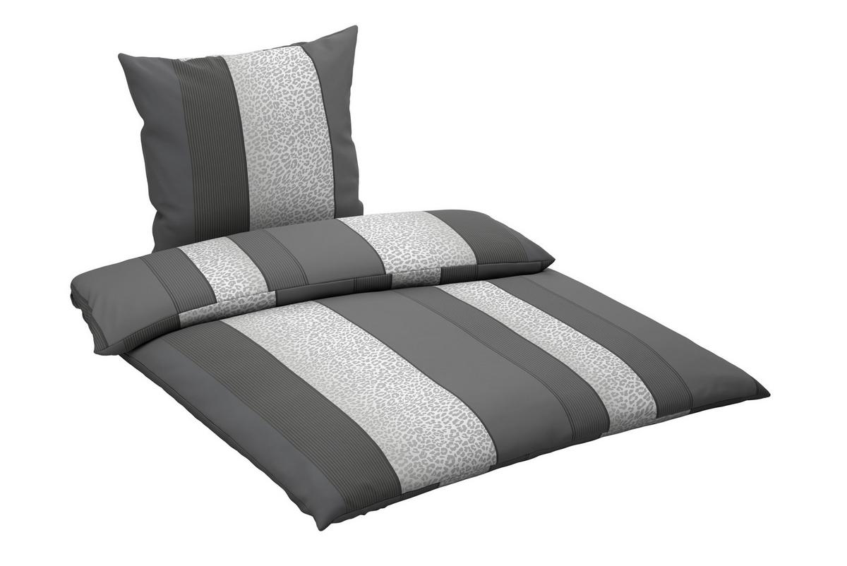 POŚCIEL LEO - antracytowy, tkanina (135/200cm) - Dieter Knoll