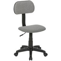 Drehstuhl in Grau/Schwarz - Schwarz/Grau, Konventionell, Kunststoff/Textil (48/78-85/50cm) - Based