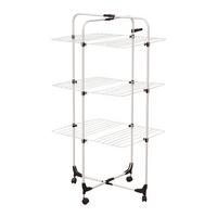 Turmwäschetrockner 130112 - Weiss, Basics, Metall (70/137cm) - Spirella