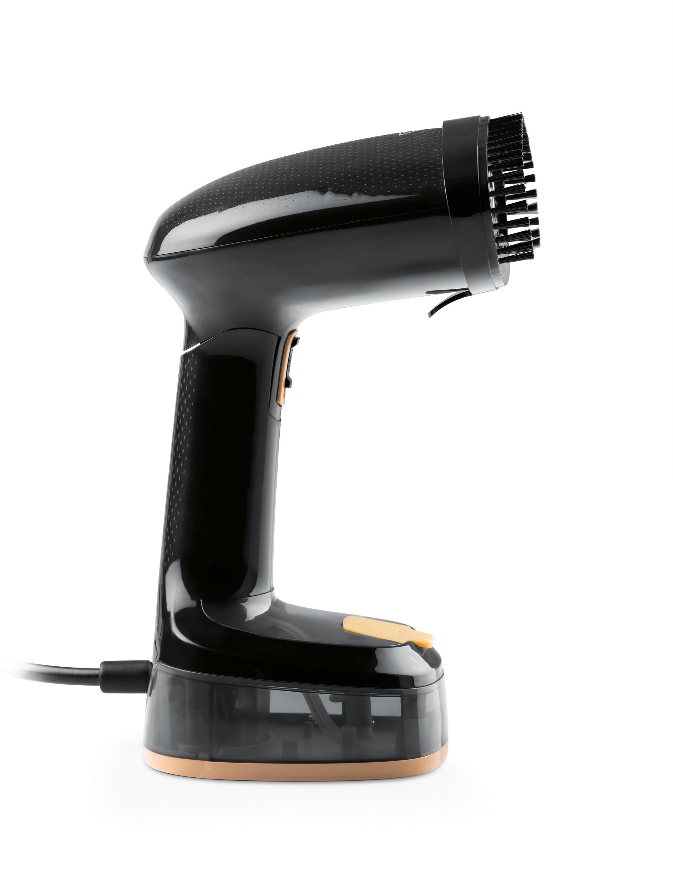 Dampfbürste Cleanmaxx Schwarz - Schwarz, Basics, Kunststoff/Metall (11,5/10/22,4cm)