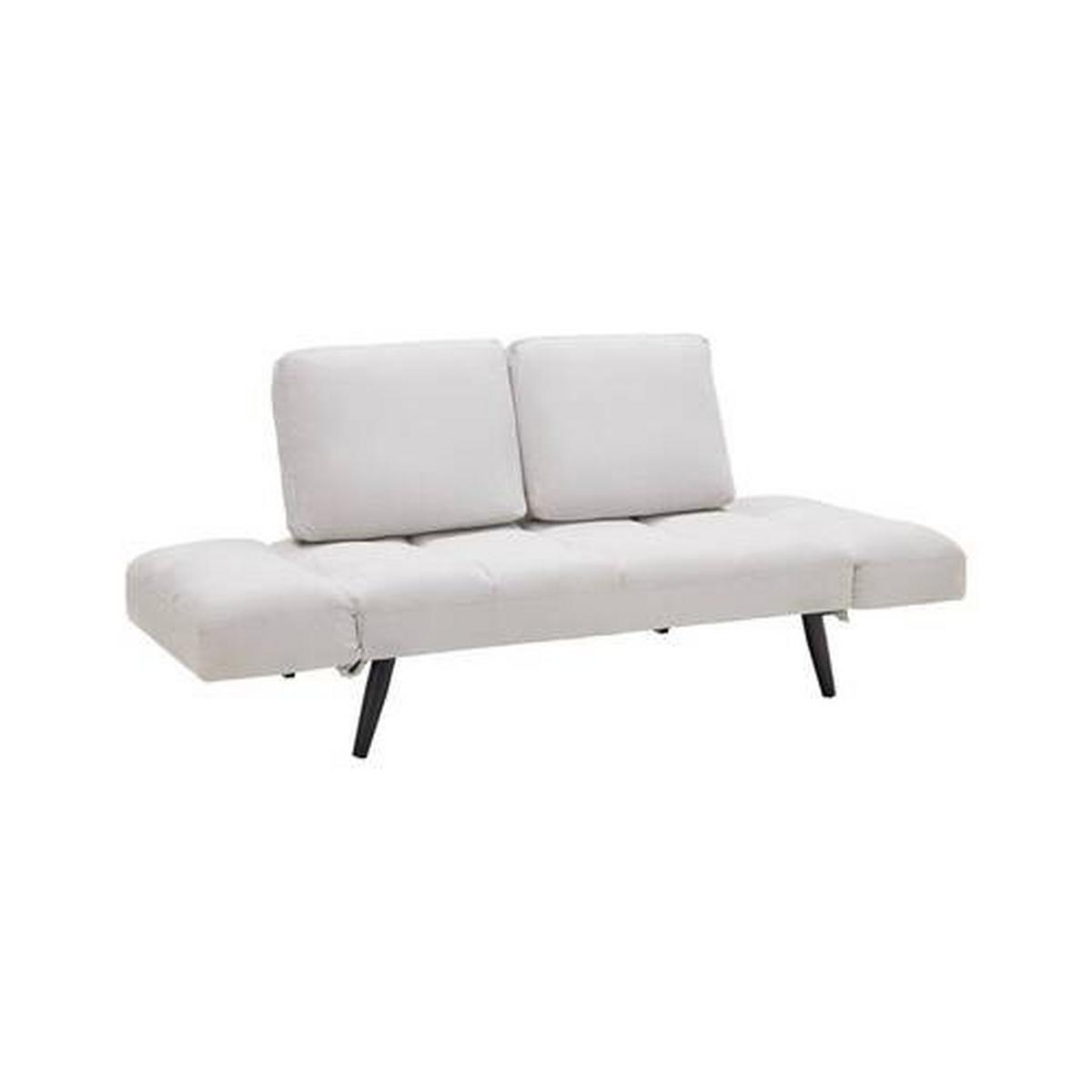 Zofa Aurelia, Naravne Barve, Ležišče - črna/naravne barve, Moderno, kovina/tekstil (191/73/78cm) - Bessagi Home