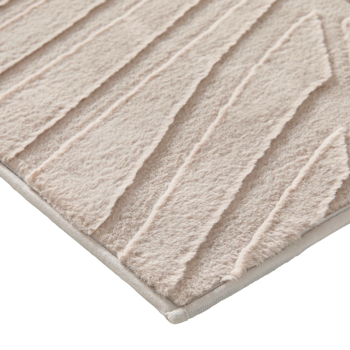 Krznena Preproga Blatta 1 - svetlo rjava, Konvencionalno, tekstil (80/150cm) - Mömax