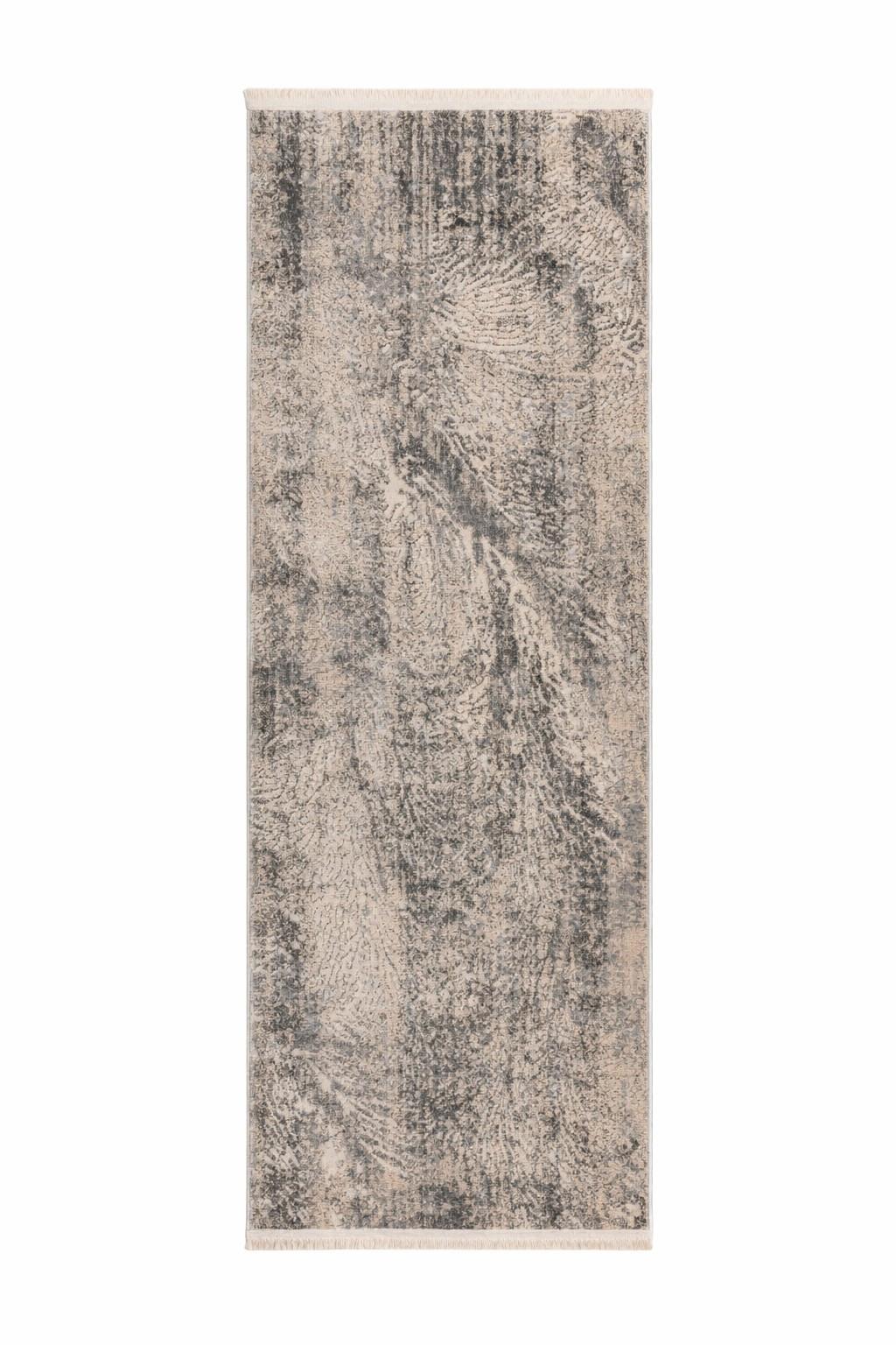 Vintage-teppich Adela 525 Grau 80x150 - Grau, Basics, Textil (80/150cm) - Kayoom