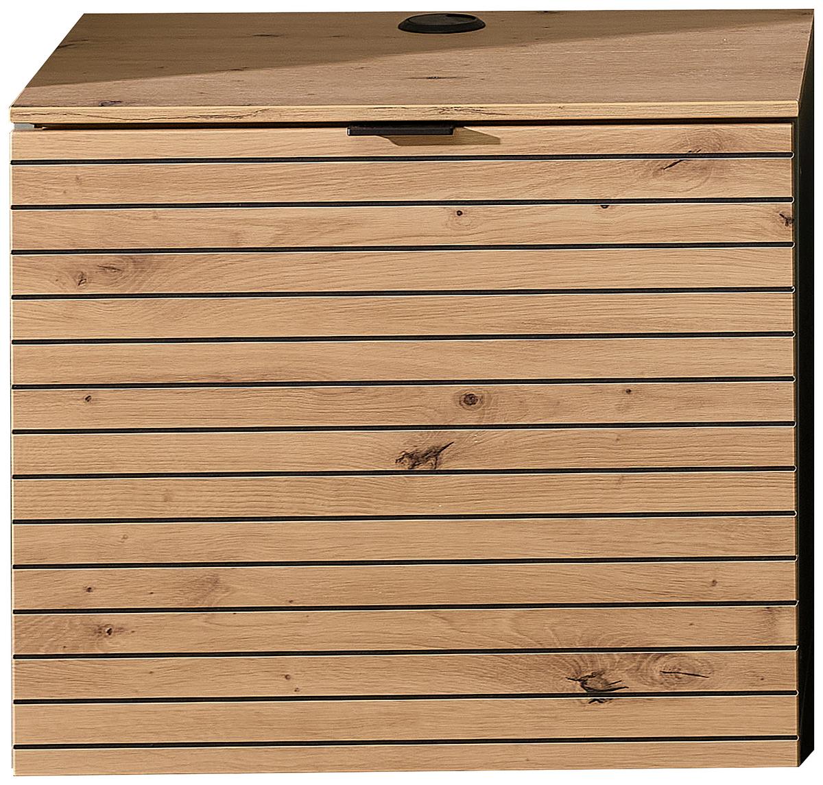 TV-Element Memphis Eiche Artisan - Eiche Artisan, MODERN, Holzwerkstoff/Metall (60/51/44cm) - Premium Living