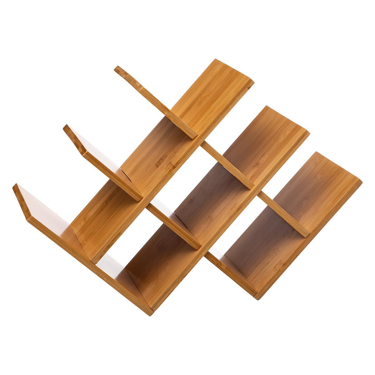 Etajeră pentru sticle de vin Bamboo Rack - Basics (46,5/16,5/32cm)