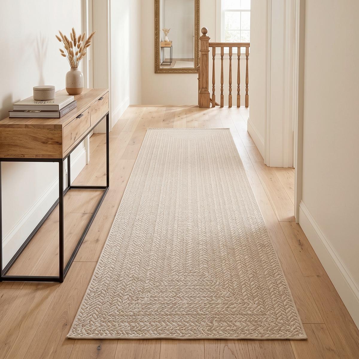 LÄUFER KENZY 5001 167-CREAM - Creme, Basics, Textil (80/250cm) - Novel