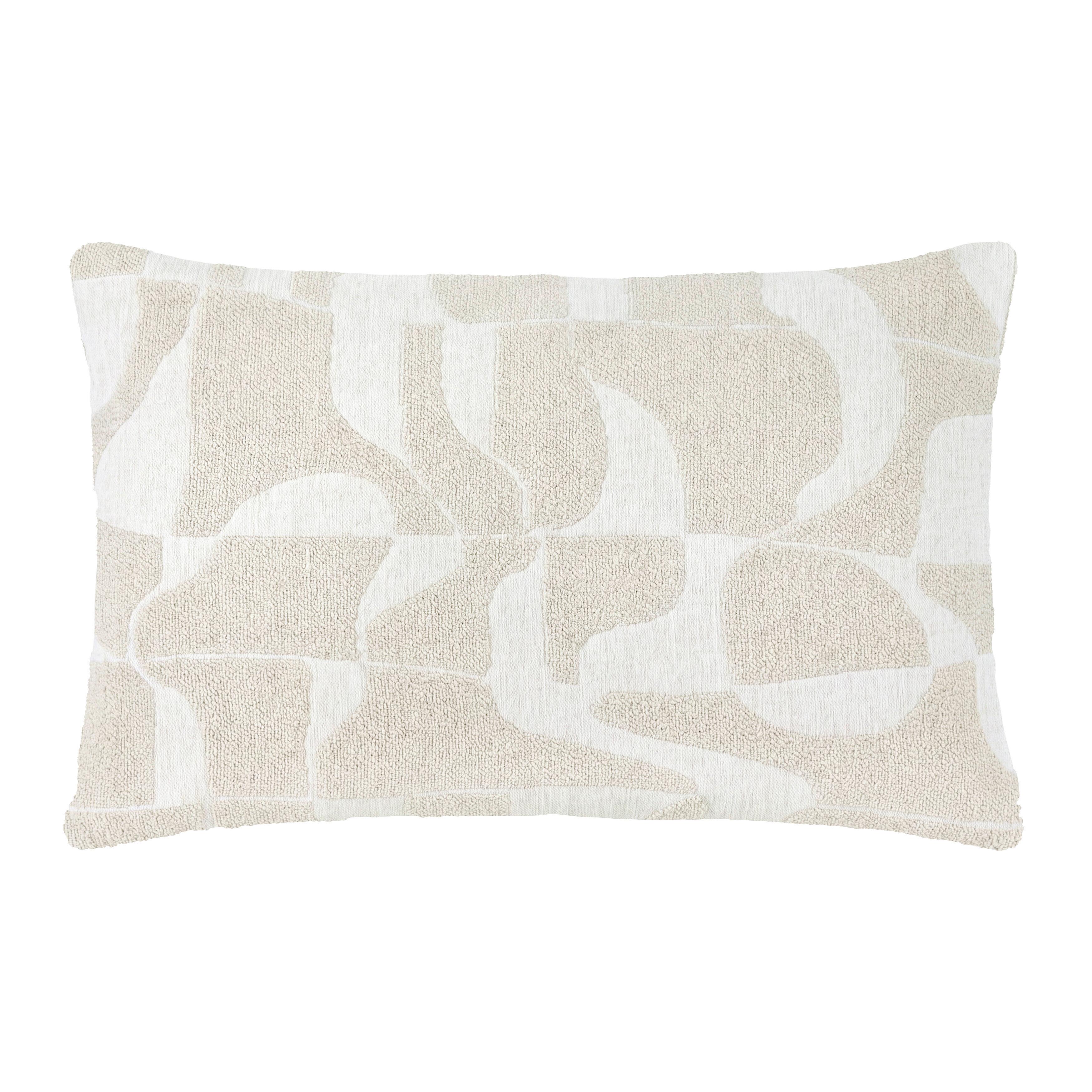 PRYDNADSKUDDE LINO - beige, textil (40/60cm) - Mömax