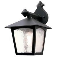 Kültéri Falilámpa Bl2-Black - fekete, Natur, üveg/fém (22.5/18.5/31cm) - Elstead Lighting