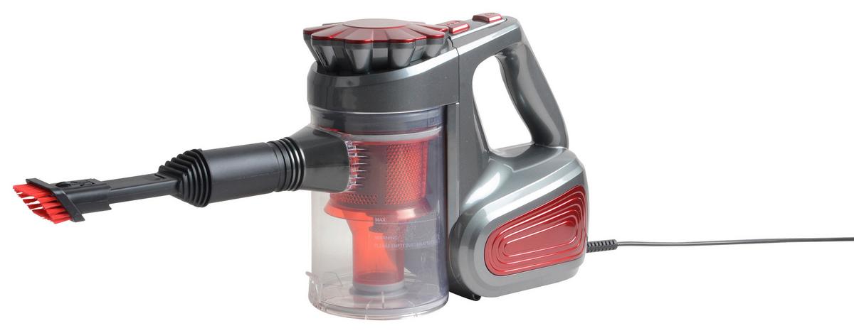 ODKURZACZ RĘCZNY M-613-400570 - bordowy/antracytowy, Konventionell, tworzywo sztuczne (10/20,5/29,5cm) - Atrigo