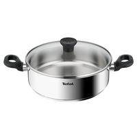 PATELNIA DO SERWOWANIA G74970 TEFAL - kolor stalowy, Basics, metal (38,7/10/25,6cm) - Tefal