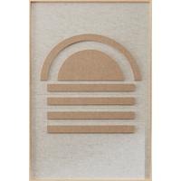 Bild Feelgood-6-80x120-Akvelt-Bakzw - Beige, Basics, Holz/Textil (80/120/10cm) - Wandkraft