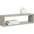 Stenski Regal Regolo -sb- - rjava, Moderno, valoviti karton (60/17/15,5cm)