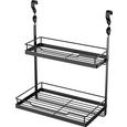 Poliță De Perete Chester - negru, metal (29,2/18,2/42,7cm) - Premium Living Poliță De Perete Chester - negru, metal (29,2/18,2/42,7cm) - Premium Living