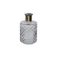 Dekoflasche Delia Hellgrau - Hellgrau, Glas/Metall (12,1cm) - Mömax modern living Dekoflasche Delia Hellgrau - Hellgrau, Glas/Metall (12,1cm) - Mömax modern living