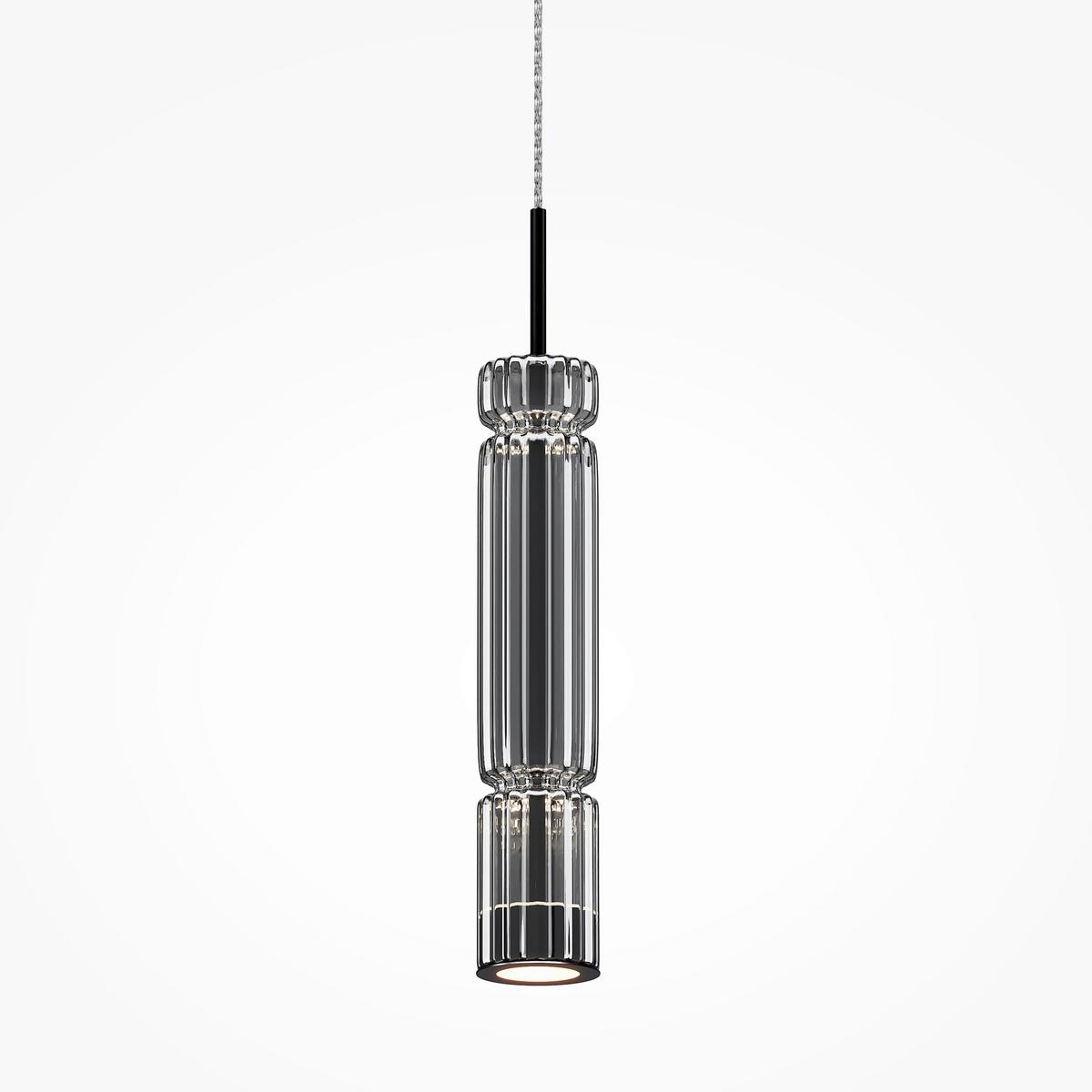 Pendelleuchte Mod272pl-L12b3k1 - Weiss, Design, Kunststoff (8/365cm) - MAYTONI