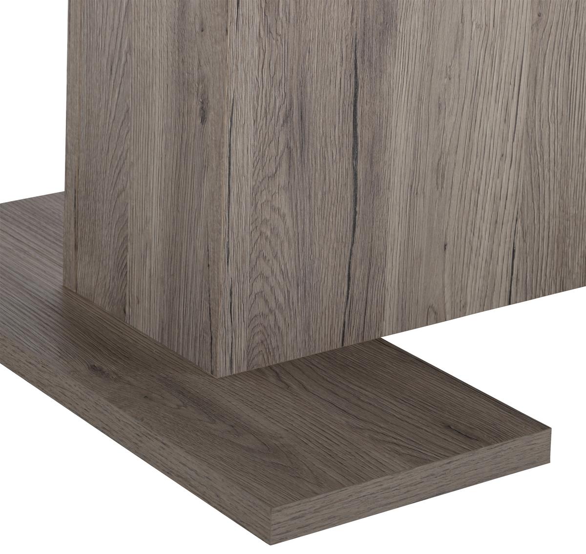 Kihúzható Asztal Klara - tölgyfa, Modern, faalapú anyag (110-150/78/70cm) - Mömax