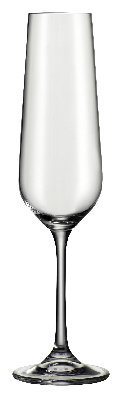 Sektglas Norma ca. 220ml - Klar, MODERN, Glas (0,22l) - Bohemia