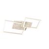 LED-TAKLAMPA CRISTIANO - champagne, Basics, metall/plast (70/47/6,8cm)