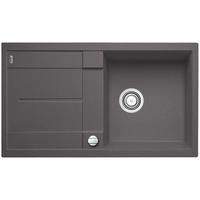 Spüle Metra 5S Typ:518871 Felsgrau - Grau, MODERN, Stein (86/50cm) - Blanco