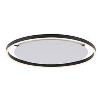 LAMPA SUFITOWA LED 15392-13 RITUS - antracytowy, Design, tworzywo sztuczne/metal (58,5/58,5/5,3cm)