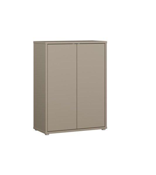 Ormar Za Cipele Alice Springs - siva/taupe, Moderno, drvni materijal/plastika (74,5/99,1/34,9cm) - Modern Living