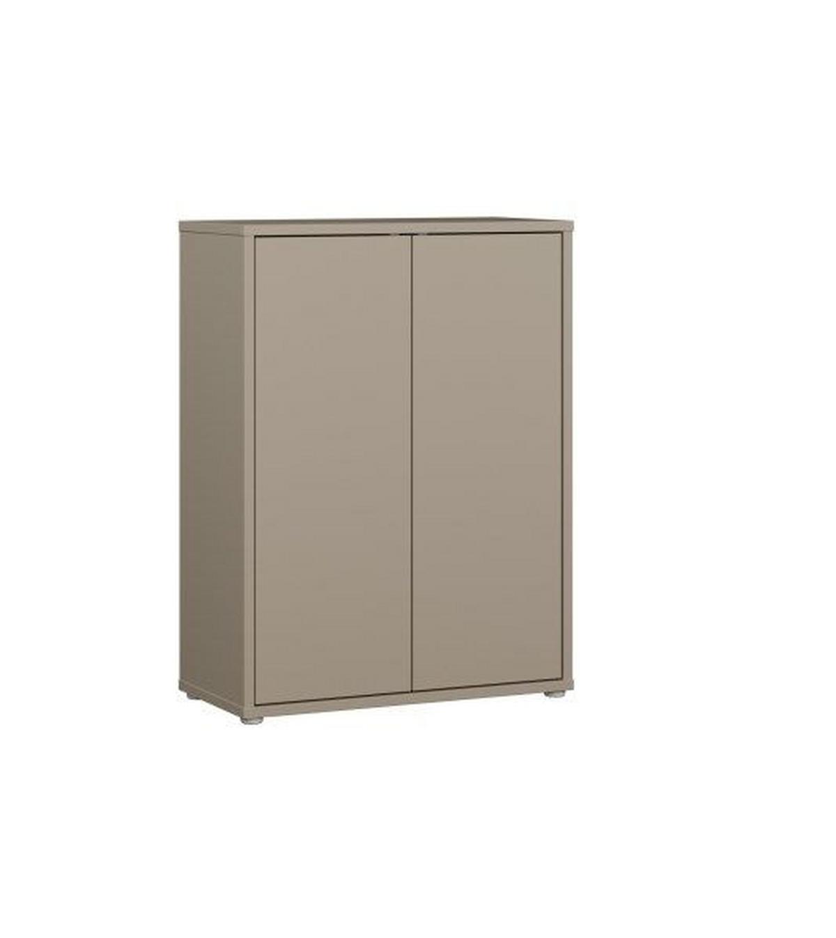 Ormar Za Cipele Alice Springs - siva/taupe, Moderno, drvni materijal/plastika (74,5/99,1/34,9cm) - Modern Living