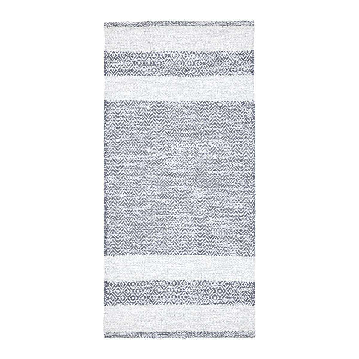 Kézi Szövésű Szőnyeg Elisa - világosszürke, Modern, textil (80/150cm) - Modern Living