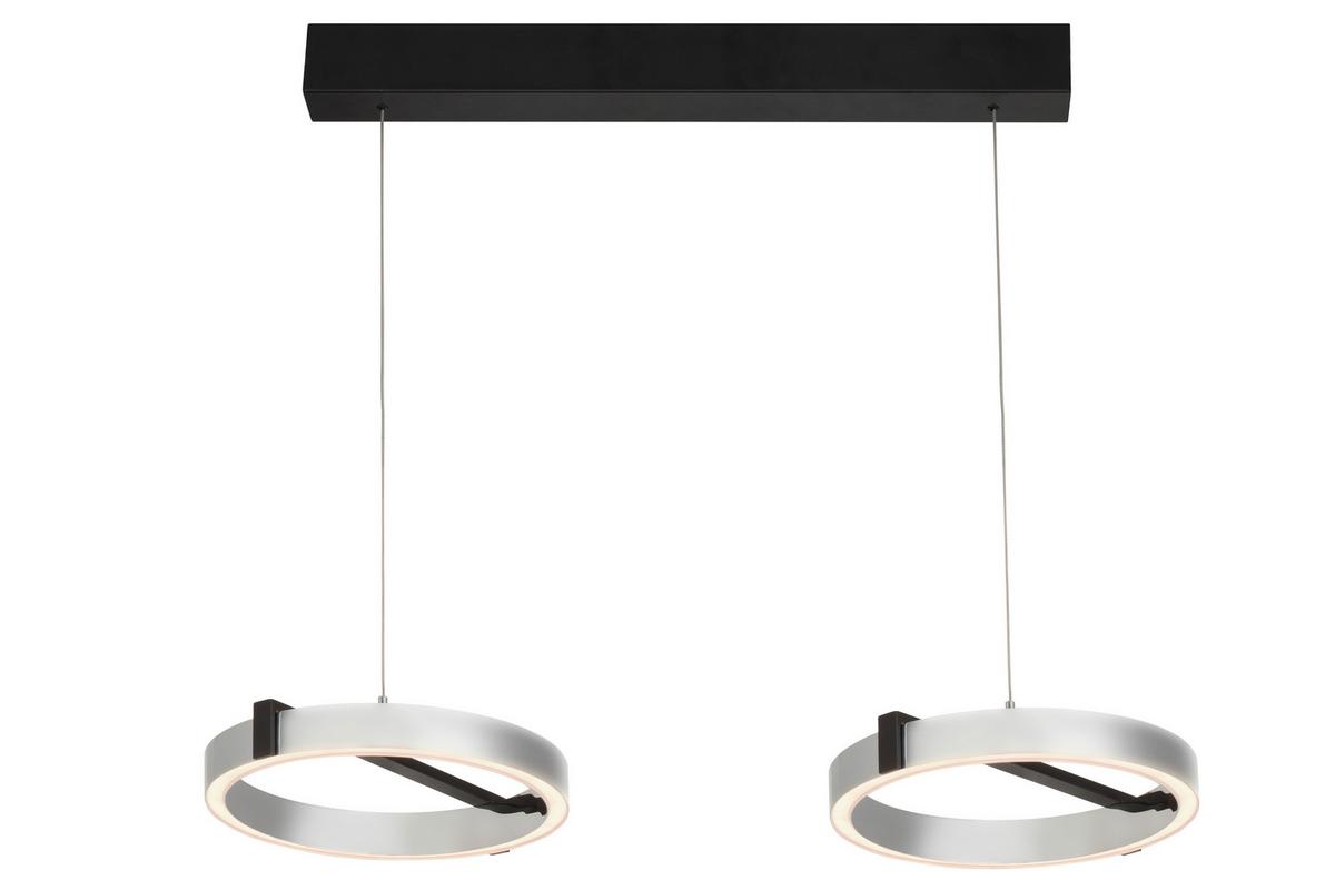 LAMPA WISZĄCA LED DRITO - przezroczysty, Trend, tworzywo sztuczne/metal (83/29/50-200cm) - Dieter Knoll
