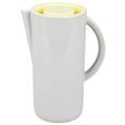 Saftkrug Leonor - Gelb/Weiß, MODERN, Kunststoff (1,6l) - MÖMAX modern living