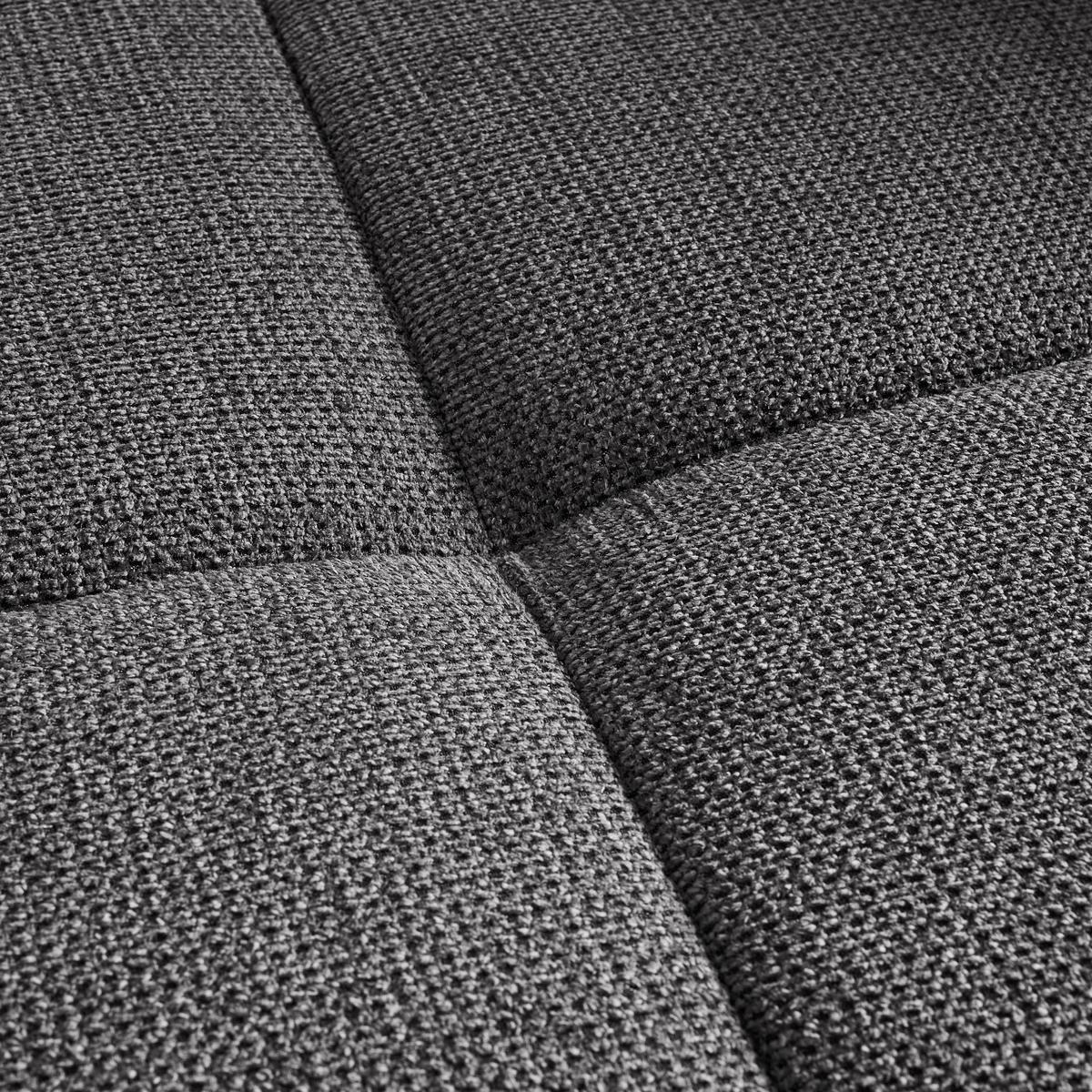 Sedežna Garnitura Orion, Temno Siva - barve kroma/siva, Moderno, kovina/tekstil (310/70-88/225cm) - Bessagi Home