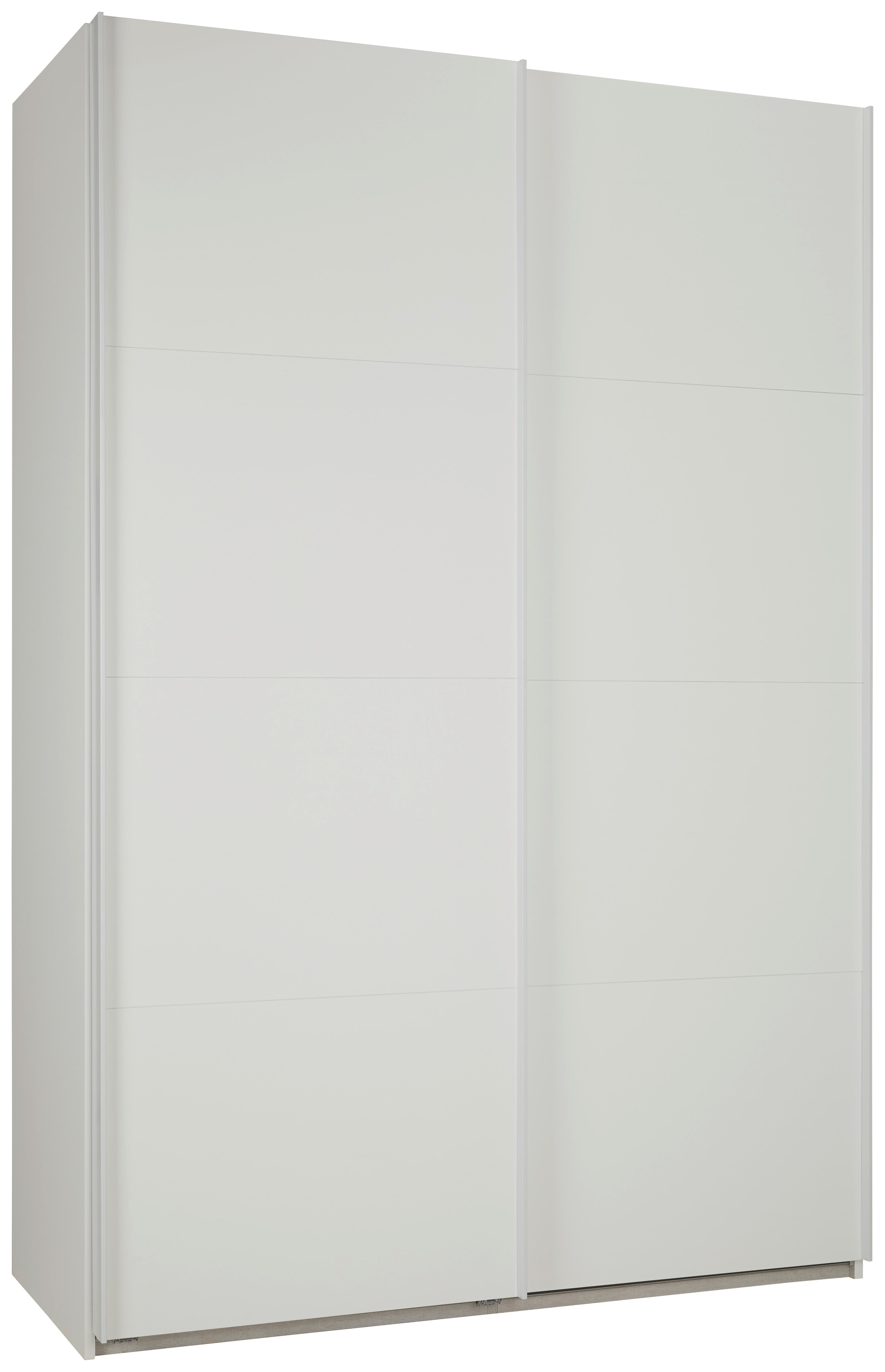 Dulap cu uși culisante LAGO - alb, Modern (150/222/60cm) - Mömax
