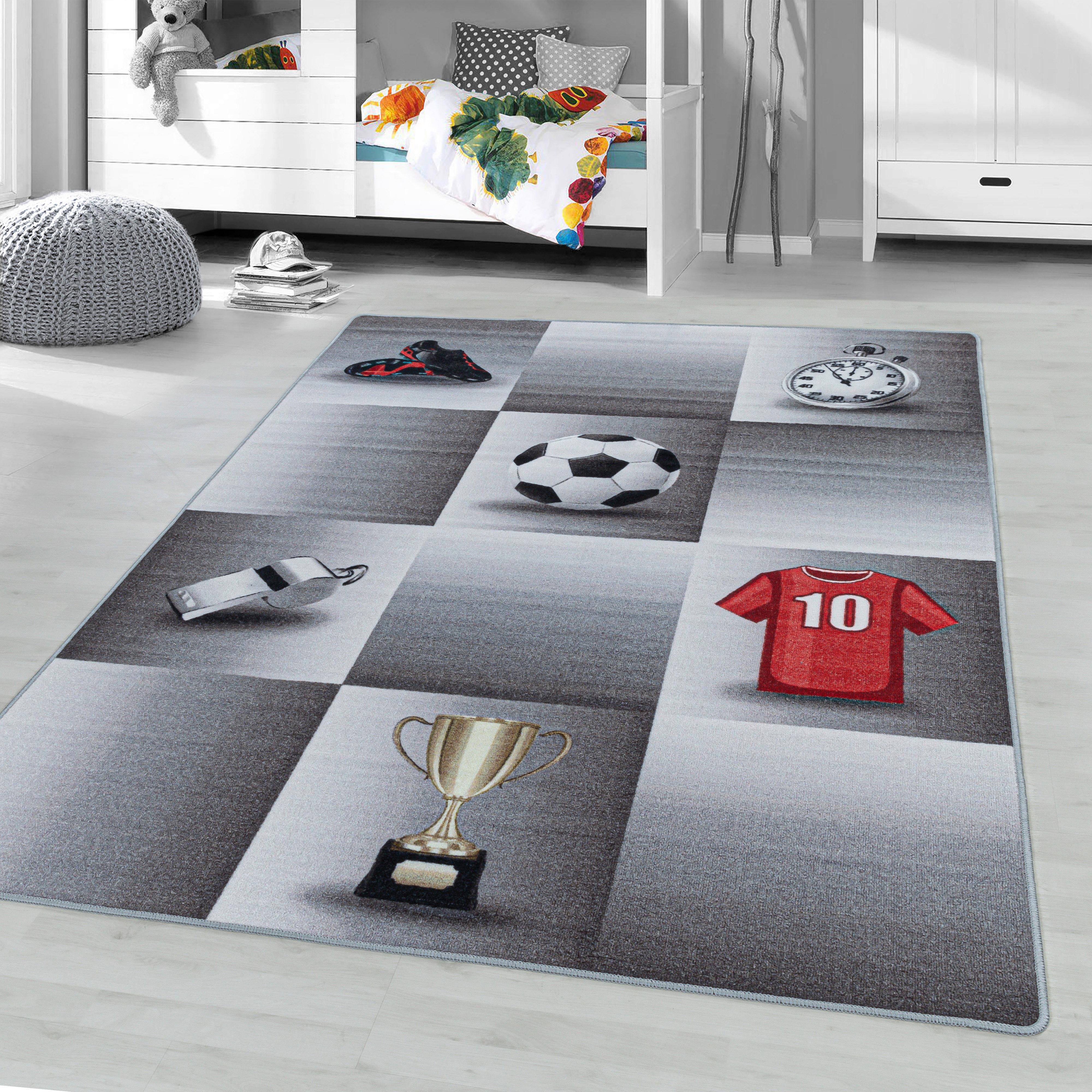 Kinderteppich Play 2906 Grau ca. 120x170cm - Grau, Basics, Textil (120/170cm)