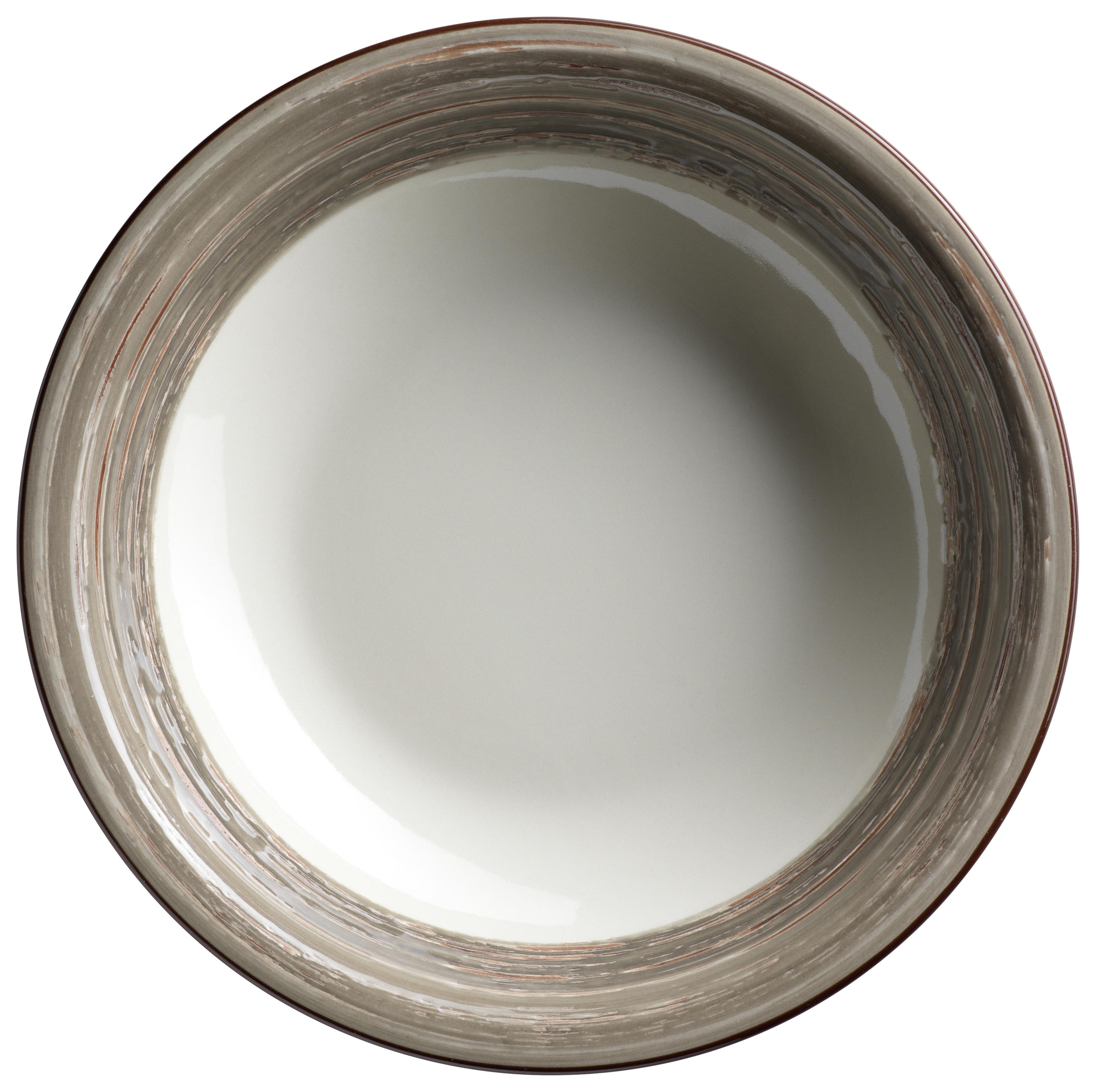 Tafelservice Duole aus Steingut, 8-teilig - Beige/Braun, Basics, Keramik - Mäser
