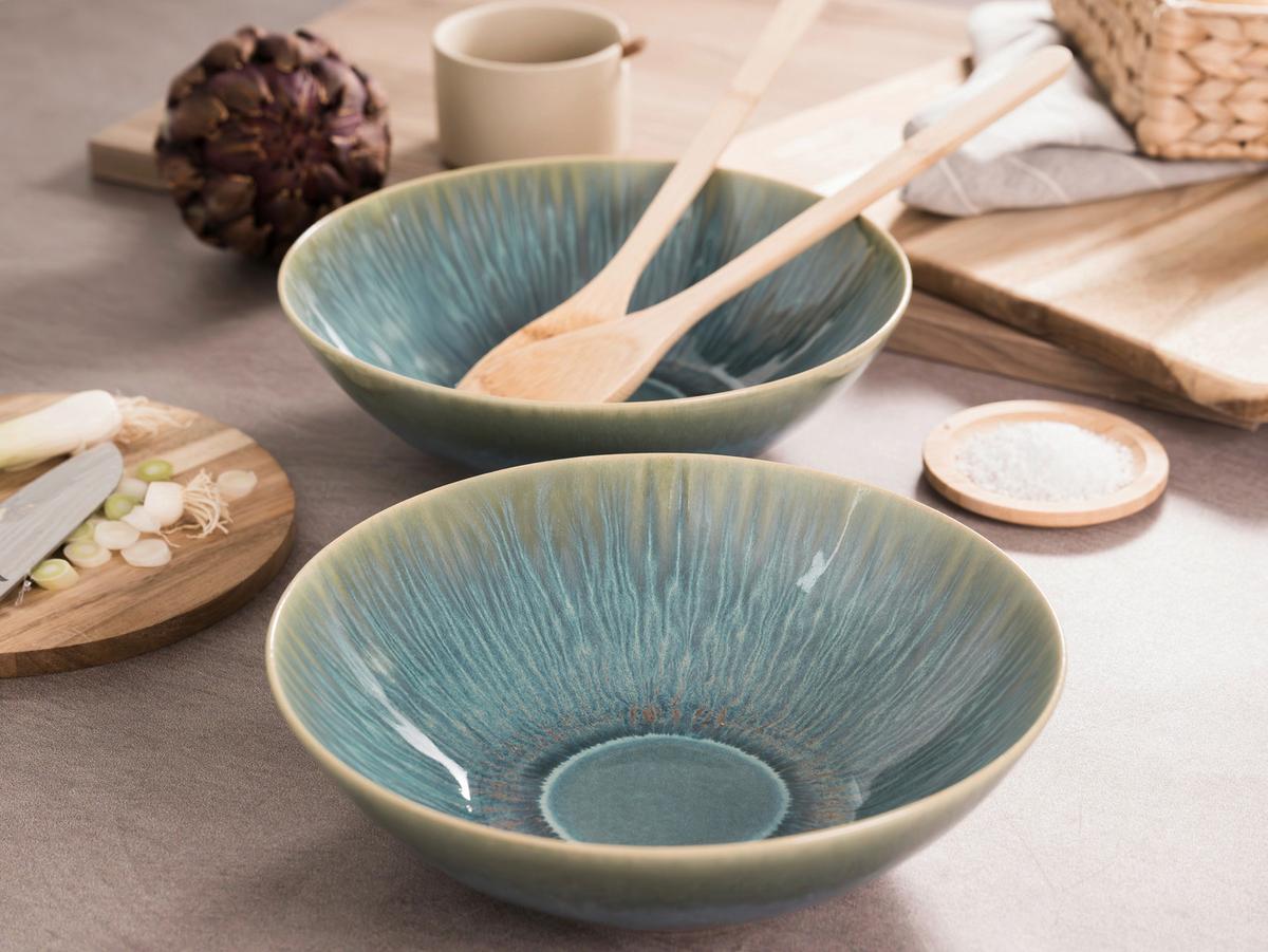 Set Posod Sea Breeze, 2-Delni - zelena, Design, keramika (24cm) - Creatable