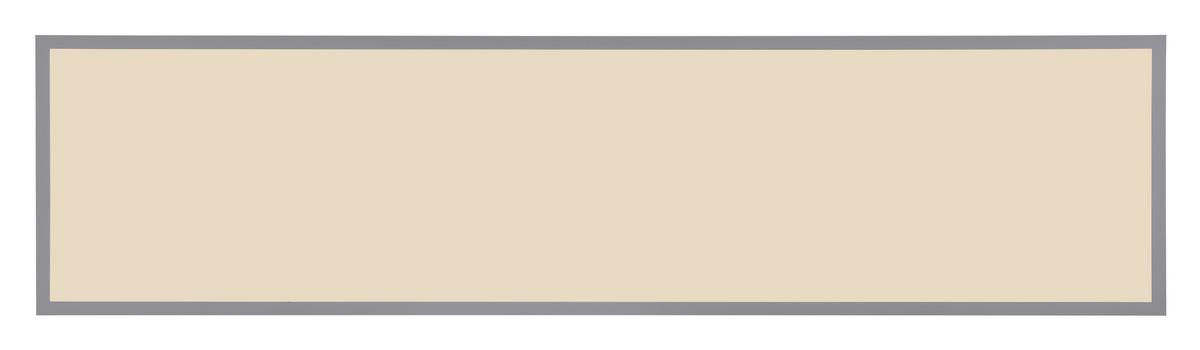 LED-DECKENLEUCHTE 416080AD5-CCT DORO - Weiss/Dunkelgrau, Basics, Kunststoff/Metall (120/30/7,5cm) - Globo