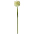 Kunstblume Laura Weiß - Weiß, ROMANTIK / LANDHAUS, Kunststoff/Metall (64cm)