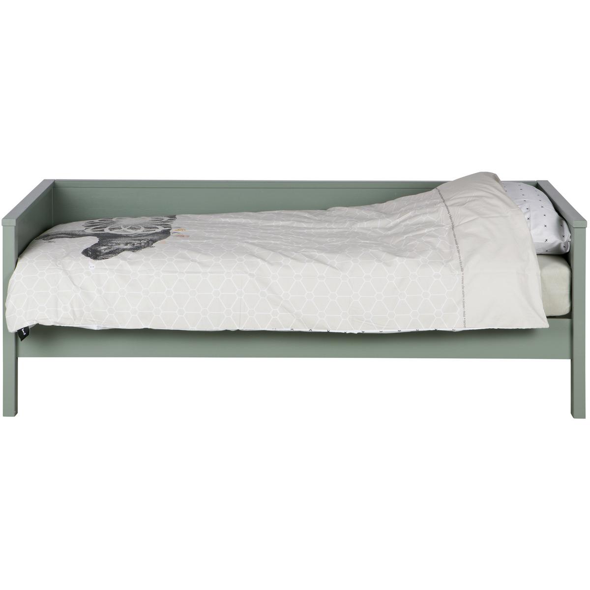 Bett Nikki Grün ca. 90x200 cm - Jadegrün, Basics, Holz (90/200cm) - MID.YOU