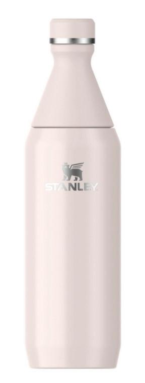 Trinkflasche Stanley all day slim bottle Hellrosa ca. 600ml - Hellrosa, MODERN, Metall (7/7/26,7cm) - Based